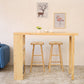 Industrial Bar Table Set 1/2/3 Pieces Rectangle Pine Wood Counter Table for Living Room Clearhalo 'Bar Furniture' 'furn' 'furn_home_bar_bar_sets' 'Furniture' 'Home Bars & Bar Sets' 'home_bar_bar_sets' 'Kitchen & Dining Furniture' 1200x1200_3d1b65f6-ded6-4c87-83b1-5768c51d1f49