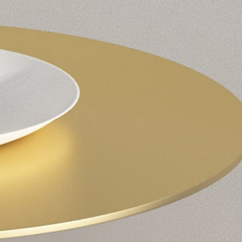 Midden-eeuwse metalen ronde bovenste zijtabel 22.8-inch abstracte eindtabel