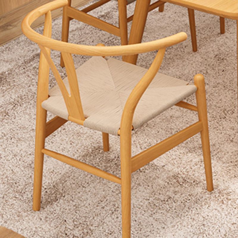 Modern massief houten meubels 1/2/4/6/7 PCS Standaardhoogte eetkamertafel set