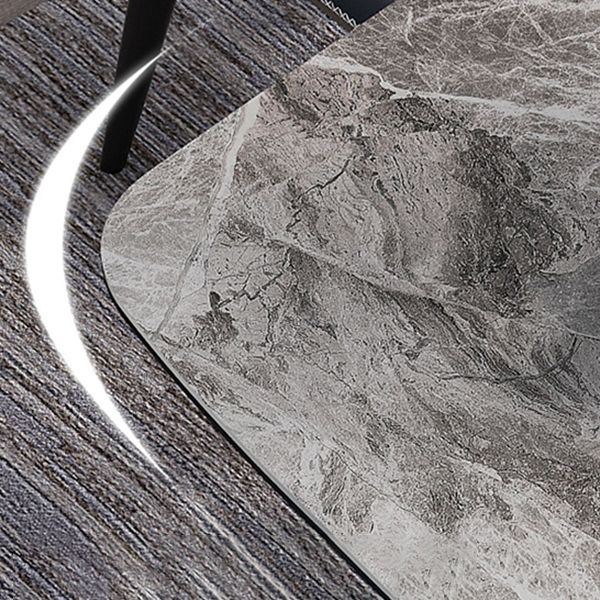 Rechteck Esstisch Industrieküchentisch mit 4 Beinen