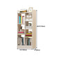 Contemporary Manufactured Wood Bookshelf Home Standard Bookcase