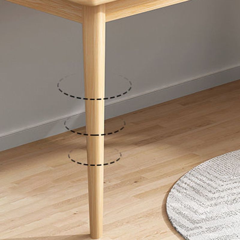 Desca di ufficio contemporanea 21,65 "x 29,53" scrivania rettangolare