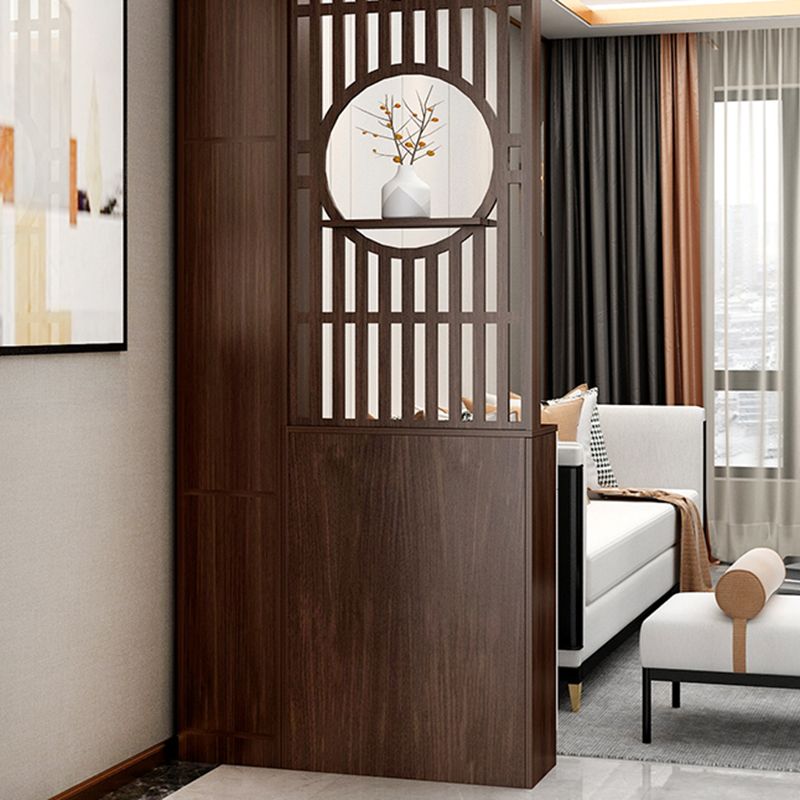 Contemporary Style Wooden 11.81" Wide Accent Cabinet with Door Clearhalo 'Cabinets & Chests' 'cabinets_chests' 'furn' 'furn_cabinets_chests' 'Furniture' 'Living Room Furniture' 1200x1200_3d219f63-95c5-49ec-a445-25ec5ccd4c9a