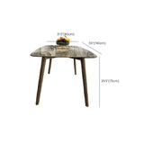 Gray Stone Top Table with Ash Wood Frame Modern Dining Table for Home Clearhalo 'Dining Tables & Seating' 'Dining Tables' 'dining_table' 'furn' 'furn_dining_table' 'Furniture' 'Kitchen & Dining Furniture' 1200x1200_3d259753-0936-4987-af42-32a0a9ebf77b