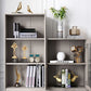 Glam Style Bookshelf Standard Closed Back Shelf Bookcase With Cabinet Clearhalo 'Bookcases' 'furn' 'furn_bookcases' 'Furniture' 'furniture_bookcases' 'kitchen' 'kitchen_bookcases' 'Living Room Furniture' 'Office Furniture' 1200x1200_3d270f02-873e-4472-999b-922fe1935464