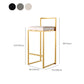 Luxurious Backrest Armless Counter Stool Upholstered Bar Stool with Metal Base Clearhalo 'Bar Furniture' 'Bar Stools' 'bar_stools' 'furn' 'furn_bar_stools' 'Furniture' 'Kitchen & Dining Furniture' 1200x1200_3d28bb06-a7e2-41b1-99c4-3dcc10c68f73