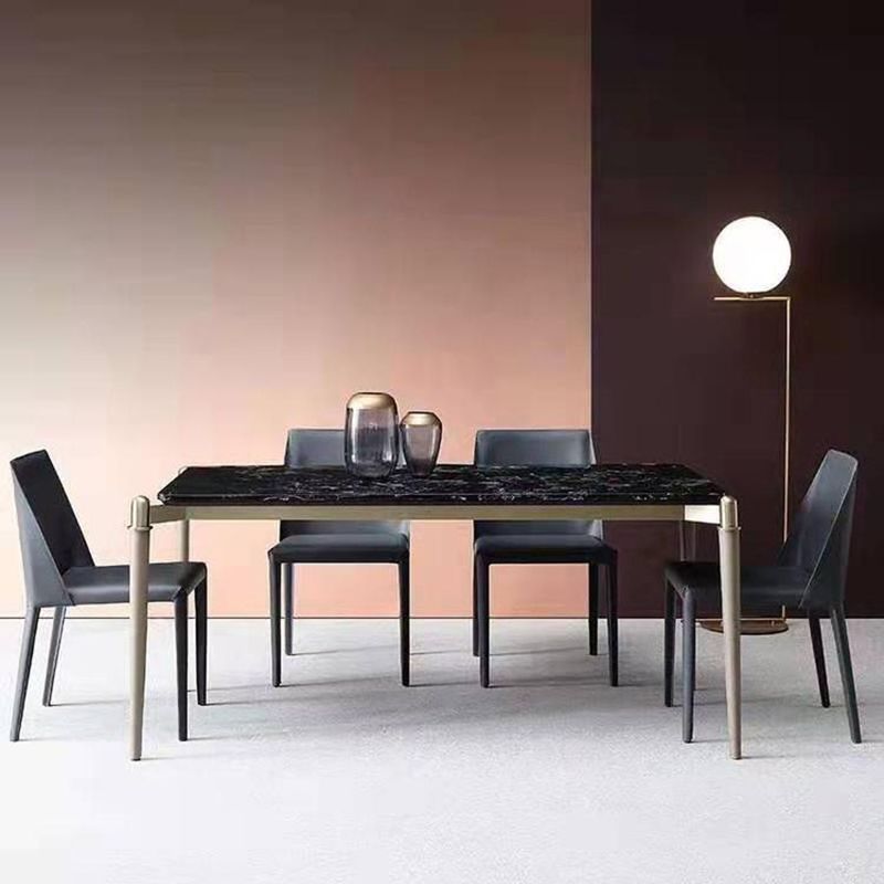 Designer Style Restaurant Parsons Chair Leather Matte Finish Dining Chair Clearhalo ' kitchen&dining_furn' 'Dining Chairs' 'Dining Tables & Seating' 'dining_chair' 'furn' 'furn_dining_chair' 'Furniture' 'furniture_dining_chair' 'Kitchen & Dining Furniture' 'kitchen' 1200x1200_3d30e34e-b694-4ad3-b014-db7d87aa4d0a