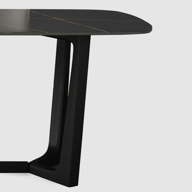 Contemporary 1/2/5/7 Pieces Dining Set Rectangle Dining Table Set Clearhalo 'Dining Room Sets' 'Dining Tables & Seating' 'dining_room_set' 'furn' 'furn_dining_room_set' 'Furniture' 'furniture_dining_room_set' 'Kitchen & Dining Furniture' 'kitchen&dining_furn' 'kitchen' 1200x1200_3d318cb9-cd95-4c56-a55f-01a5b358ccfe