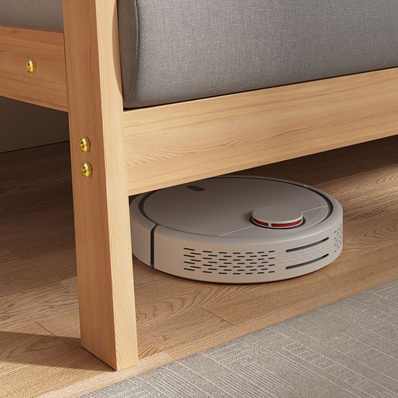 Fabric Square Arm Slipcovered 2/3 Seat Sofa with Wooden Based Clearhalo 'furn' 'furn_sofas' 'Furniture' 'furniture_sofas' 'kitchen' 'kitchen_sofas' 'Living Room Furniture' 'Sofa' 'sofas' 1200x1200_3d3335a0-cebc-4910-8fdd-f54b35bcbe69