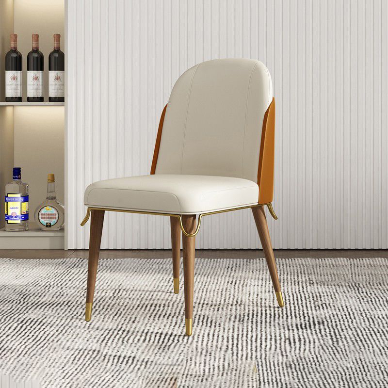 Nordic Style Wood Dining Room Chairs Armless Parsons Chair for Restaurant Use(Set of 2) Clearhalo ' kitchen&dining_furn' 'Dining Chairs' 'Dining Tables & Seating' 'dining_chair' 'furn' 'furn_dining_chair' 'Furniture' 'furniture_dining_chair' 'Kitchen & Dining Furniture' 'kitchen' 1200x1200_3d347572-6b03-44d9-9eb7-ac384cc2536a