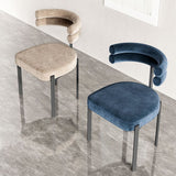 Contemporary Style Upholstered Side Chairs Open Back Dining Side Chair Clearhalo 'Dining Chairs' 'Dining Tables & Seating' 'dining_chair' 'furn' 'furn_dining_chair' 'Furniture' 'furniture_dining_chair' 'Kitchen & Dining Furniture' 1200x1200_3d375a45-bc9d-44d8-9c83-a2def7f6431e