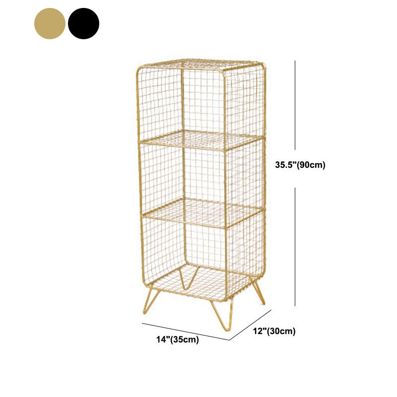 Libreria moderna di libreria metallica standard chiusa verticale libreria in bruciatura