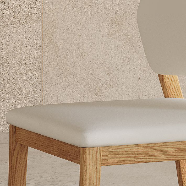 Zeitgenössischer Stil Massivholz 4 Beine Haus verwenden Essneitenstuhl