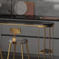 Ensemble de Table et tabourets 1/2/3 pièces, ensemble de Table de Bar et de pub ovale moderne