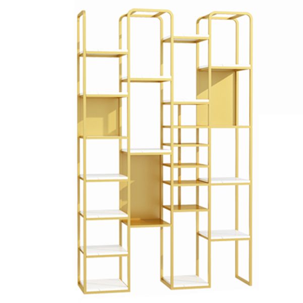 70.87"H Bookcase Contemporary Style Open Back Bookshelf for Home Office