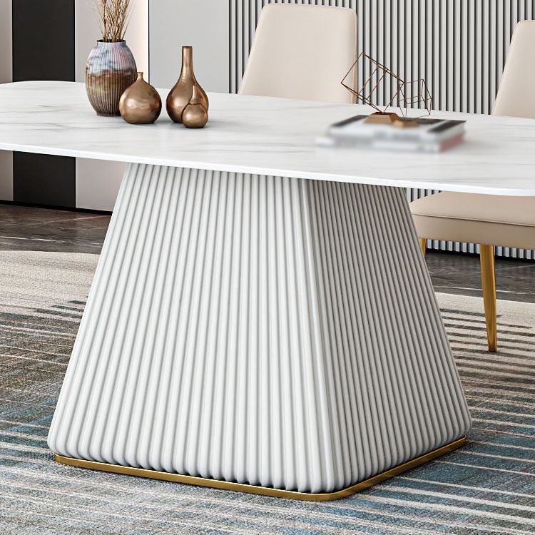 Nordic 1/2/5/7 Pieces Rectangle Dining Set Sintered Stone Dining Table Set Clearhalo 'Dining Room Sets' 'Dining Tables & Seating' 'dining_room_set' 'furn' 'furn_dining_room_set' 'Furniture' 'furniture_dining_room_set' 'Kitchen & Dining Furniture' 'kitchen&dining_furn' 'kitchen' 1200x1200_3d409a53-19f8-48d5-9462-160cc42dfca8