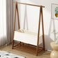 Solid Wooden Coat Rack Shelf Storage and Hanging Rail Coat Hanger Clearhalo 'Entry & Mudroom Furniture' 'furn' 'furn_hall_tree_coat_racks' 'Furniture' 'Hall Trees & Coat Racks' 'hall_tree_coat_racks' 1200x1200_3d42a427-9739-412b-8b7d-f3f7ed2862b1