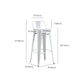 Industrial Low Back Counter Stool Metal Counter Height Stools for Kitchen Clearhalo 'Bar Furniture' 'Bar Stools' 'bar_stools' 'furn' 'furn_bar_stools' 'Furniture' 'Kitchen & Dining Furniture' 1200x1200_3d45344d-2e78-439c-8178-fd8d6e3421af
