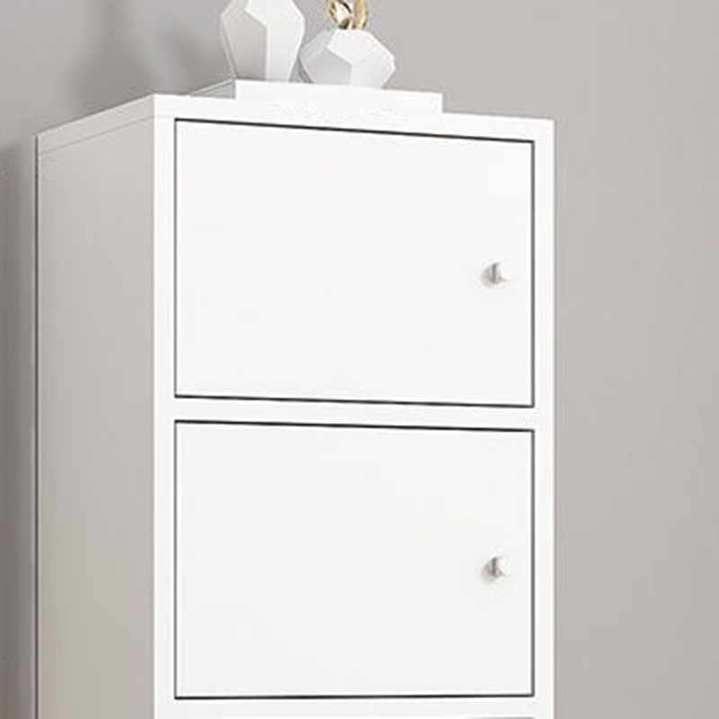 Armoire de rangement en faux bois moderne finition mate Armoire non en bois moderne avec portes à charnière