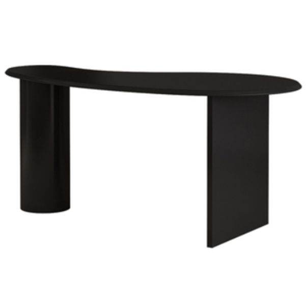 Solid Wood Writing Desk Industrial Style Pedestal Base Office Desk Clearhalo 'furn' 'furn_office_desk' 'Furniture' 'furniture_office_desk' 'Office Desks' 'Office Furniture' 'office_desk' 1200x1200_3d481394-c508-4b19-a01b-b9bcd5774b18