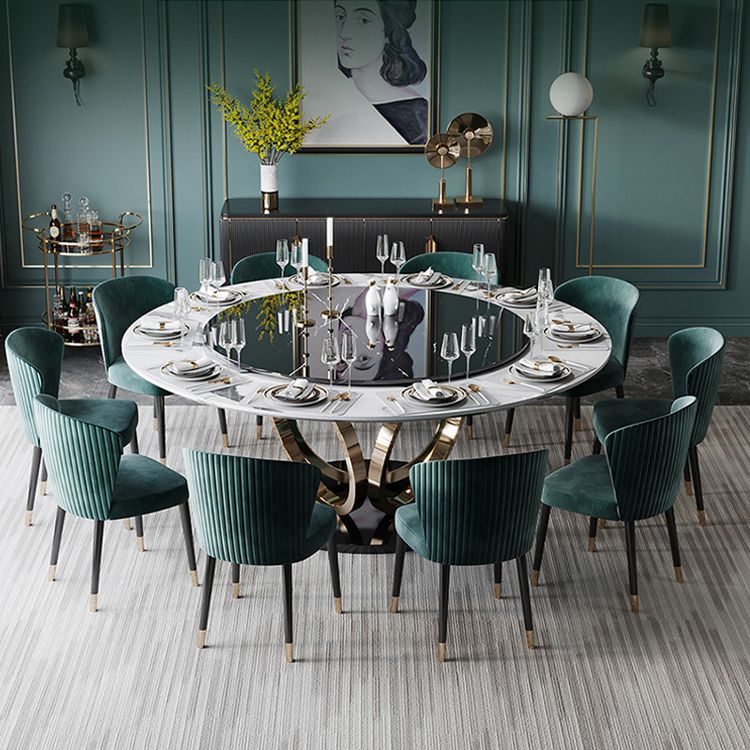 Round Marble Dining Table Traditional Luxury Dining Room Collection with Pedestal Base Clearhalo ' dining_table' 'Dining Tables & Seating' 'Dining Tables' 'furn' 'furn_dining_table' 'Furniture' 'furniture_dining_table' 'Kitchen & Dining Furniture' 'kitchen&dining_furn' 'kitchen' 'kitchen_dining_table' 1200x1200_3d4ab113-db25-43f6-bb19-d4d88c4f8fe7