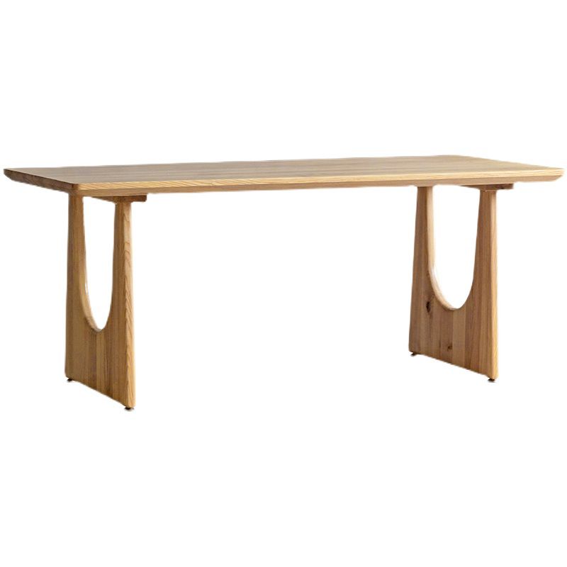 Industrial 1/2/4/5/6 Pieces Rectangle Dining Solid Wood Dining Room Table with Chairs Clearhalo 'Dining Room Sets' 'Dining Tables & Seating' 'dining_room_set' 'furn' 'furn_dining_room_set' 'Furniture' 'Kitchen & Dining Furniture' 1200x1200_3d4cb435-87b1-467d-8169-7646777e302c