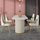 Nordic Glam rechthoekige gesinterde stenen tafelset 1/2/5/7-delige eetset