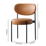 Modern Metal Base Indoor Chair 32''H Open Back Dining Side Chair with 4 Legs Clearhalo ' kitchen&dining_furn' 'Dining Chairs' 'Dining Tables & Seating' 'dining_chair' 'furn' 'furn_dining_chair' 'Furniture' 'furniture_dining_chair' 'Kitchen & Dining Furniture' 'kitchen' 1200x1200_3d4d576a-29d3-492f-8896-9fd812d02100