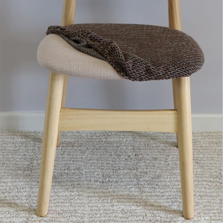 Contemporary Style Wood Side Dining Chairs Open Back Dining Armless Chairs Clearhalo ' kitchen&dining_furn' 'Dining Chairs' 'Dining Tables & Seating' 'dining_chair' 'furn' 'furn_dining_chair' 'Furniture' 'furniture_dining_chair' 'Kitchen & Dining Furniture' 'kitchen' 1200x1200_3d4ee7a9-1e4e-460a-b3cd-a4500090a02d