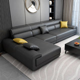 Scandinavian L-Shape Sofa Left Hand Facing Sectional for Apartment Clearhalo 'Furniture' 'furniture_sectionals' 'Living Room Furniture' 'Sectionals' 1200x1200_3d4ff195-eabd-4b07-8f93-8a5a6dcfe656