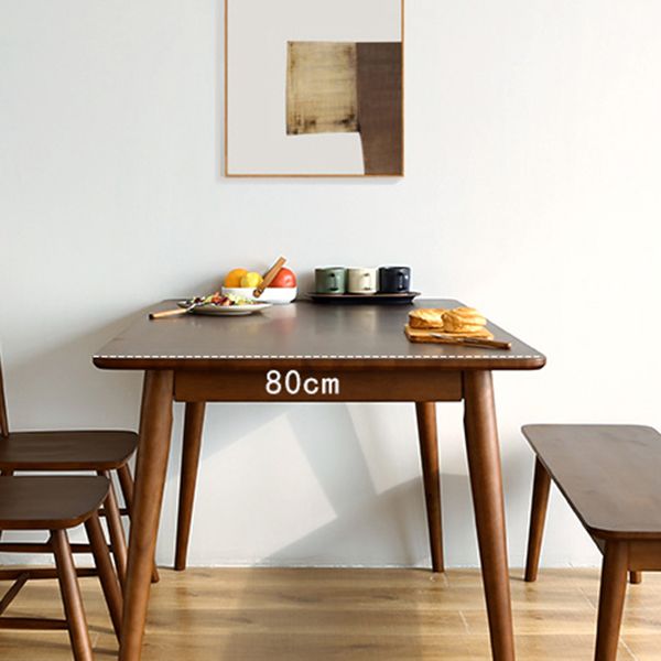 Rectangle Wooden Dining Table Modern Balata Wood Table with 4 Legs for Restaurant Clearhalo ' dining_table' 'Dining Tables & Seating' 'Dining Tables' 'furn' 'furn_dining_table' 'Furniture' 'furniture_dining_table' 'Kitchen & Dining Furniture' 'kitchen&dining_furn' 'kitchen' 'kitchen_dining_table' 1200x1200_3d5023b5-ef40-4778-a1b2-65781340d8df