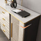 Glam Combo Dresser Wood Storage Chest Dresser with Metal Feet for Bedroom Clearhalo 'Bedroom Furniture' 'Dressers & Chests' 'dressers_chests' 'furn' 'furn_dressers_chests' 'Furniture' 1200x1200_3d517f22-d2e6-4200-8009-aba33d65c5b0