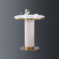 Metal Traditional Luxury Dining Table Sintered Stone Dining Table with Pedestal Clearhalo ' dining_table' 'Dining Tables & Seating' 'Dining Tables' 'furn' 'furn_dining_table' 'Furniture' 'furniture_dining_table' 'Kitchen & Dining Furniture' 'kitchen&dining_furn' 'kitchen' 'kitchen_dining_table' 1200x1200_3d51bfba-75ea-4489-a05d-c7d55eecc385