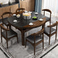 Modern Stone Scalable Dining Table Rubber Legs for Dining Room Clearhalo 'Dining Tables & Seating' 'Dining Tables' 'dining_table' 'furn' 'furn_dining_table' 'Furniture' 'Kitchen & Dining Furniture' 1200x1200_3d51e349-e86e-4ab6-bcc4-1b2f1dcf1a7e