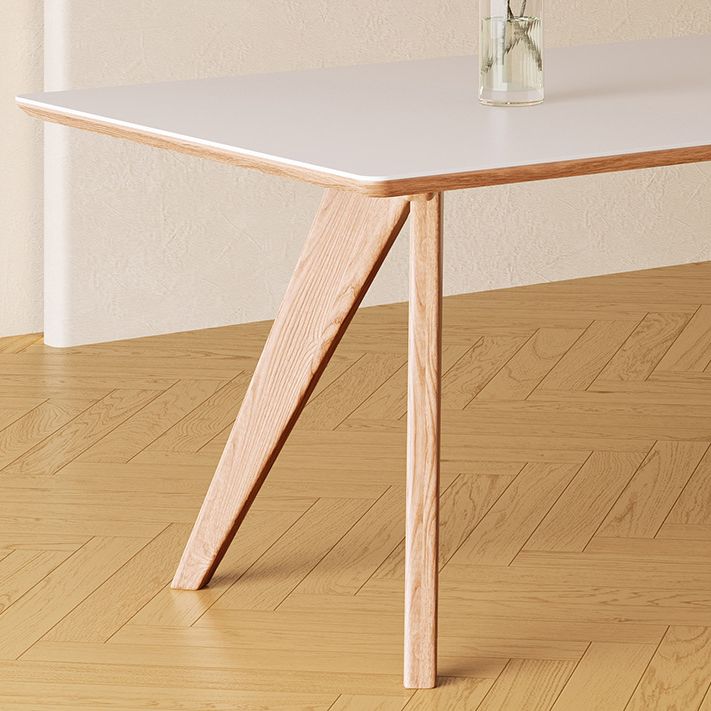 Medieval Modern Stone Dining Table 4 Ash Legs Table for Dining Room Clearhalo 'Dining Tables & Seating' 'Dining Tables' 'dining_table' 'furn' 'furn_dining_table' 'Furniture' 'Kitchen & Dining Furniture' 1200x1200_3d54fd65-7c51-48b2-b217-12b808b1a07a