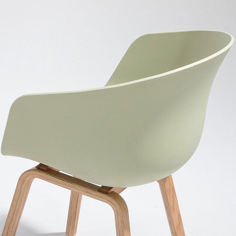 Minimalist Design Plastic Dining Armless Chair Solid Back Dining Side Chair Clearhalo ' kitchen&dining_furn' 'Dining Chairs' 'Dining Tables & Seating' 'dining_chair' 'Furniture' 'furniture_dining_chair' 'Kitchen & Dining Furniture' 'kitchen' 1200x1200_3d5ab395-b906-48f7-a0f2-47c2802f5cc5