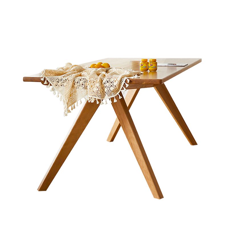 Tavolo da pranzo in legno moderno rettangolo 1/5/7 pezzi set da pranzo per sala da pranzo