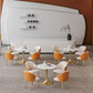 Round Tulip Base Home Furniture Traditional Luxury Stone Dining Room Collection Clearhalo ' dining_table' 'Dining Tables & Seating' 'Dining Tables' 'furn' 'furn_dining_table' 'Furniture' 'furniture_dining_table' 'Kitchen & Dining Furniture' 'kitchen&dining_furn' 'kitchen' 'kitchen_dining_table' 1200x1200_3d5ee2b7-fa4a-4197-9309-418df32e4498