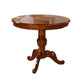 Solid Wood Victorian Round Dining Table Rubberwood Top Table for Home Clearhalo ' dining_table' 'Dining Tables & Seating' 'Dining Tables' 'Furniture' 'furniture_dining_table' 'Kitchen & Dining Furniture' 'kitchen&dining_furn' 'kitchen' 'kitchen_dining_table' 1200x1200_3d6286c7-0af1-42c1-84bb-c680fd55584a