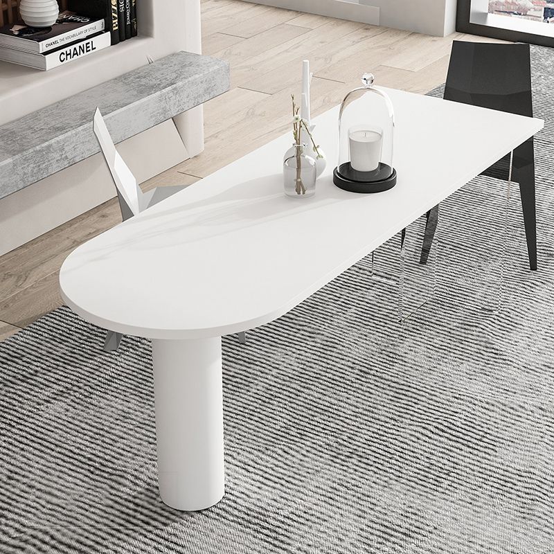 Pine Solid Wood Dining Table Contemporary Dining Table with Double Pedestal Clearhalo 'Dining Tables & Seating' 'Dining Tables' 'dining_table' 'furn' 'furn_dining_table' 'Furniture' 'Kitchen & Dining Furniture' 1200x1200_3d65860a-b147-44e7-8e74-776718fde227