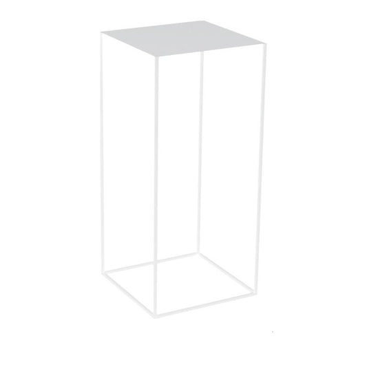 21,6 "/29,5" tavolo da tavolo laterale in metallo in metallo della metà secolo