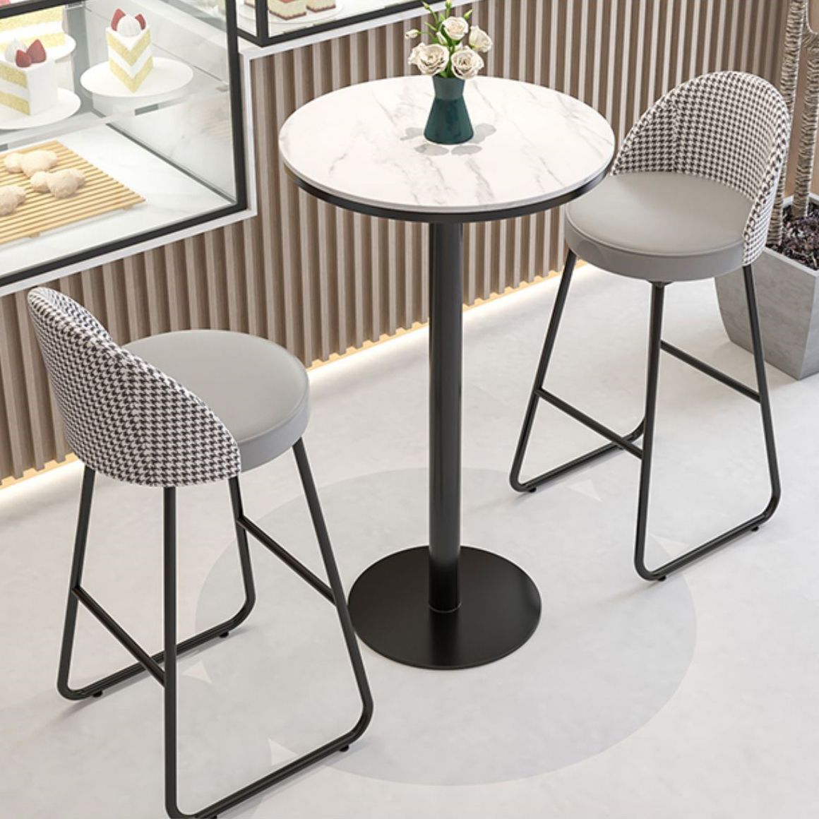Leather Counter Stool Bucket Modern Footrest Counter & Bar Stool for Coffee Shop Clearhalo 'Bar Furniture' 'Bar Stools' 'bar_stools' 'furn' 'furn_bar_stools' 'Furniture' 'furniture_bar_stools' 'Kitchen & Dining Furniture' 1200x1200_3d6890e8-b8b4-4746-b07a-3e5da1980571