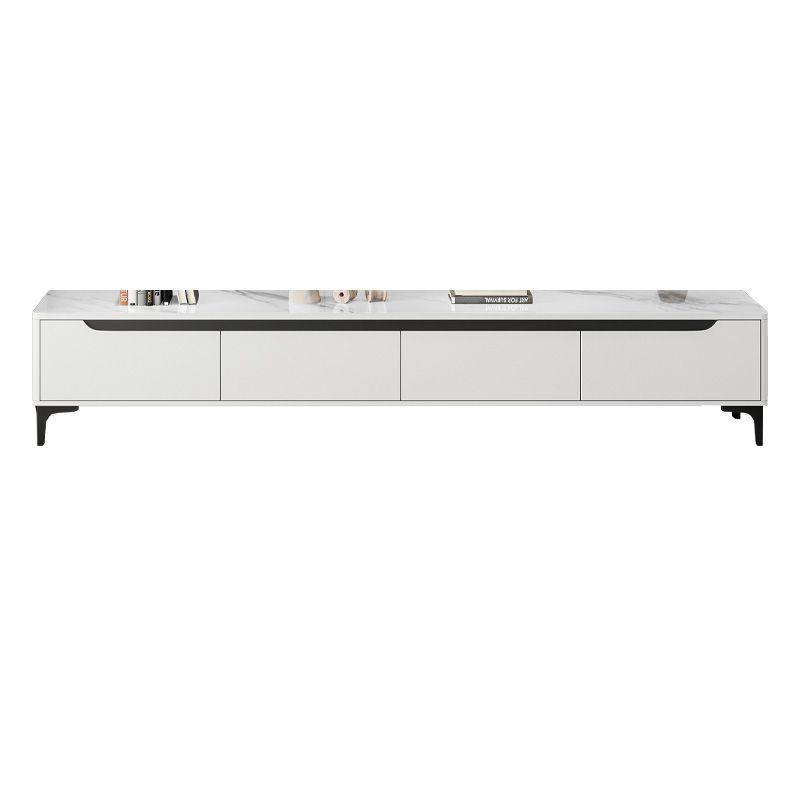 Contemporary TV Stand Console Stone Media Console for Living Room Clearhalo 'furn' 'furn_tv_stands_entertainment_centers' 'Furniture' 'Living Room Furniture' 'TV Stands & Entertainment Centers' 'TV Stands & Media Storage Furniture' 'tv_stands_entertainment_centers' 1200x1200_3d68d34e-cc4e-48fa-9302-cf612f143eef