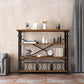 13.78"W Bookcase Industrial Style Open Back Bookcase for Study Room Home Office Clearhalo 'Bookcases' 'furn' 'furn_bookcases' 'Furniture' 'furniture_bookcases' 'kitchen' 'kitchen_bookcases' 'Living Room Furniture' 'Office Furniture' 1200x1200_3d6ca361-7c26-418c-9196-9317e059ed1f