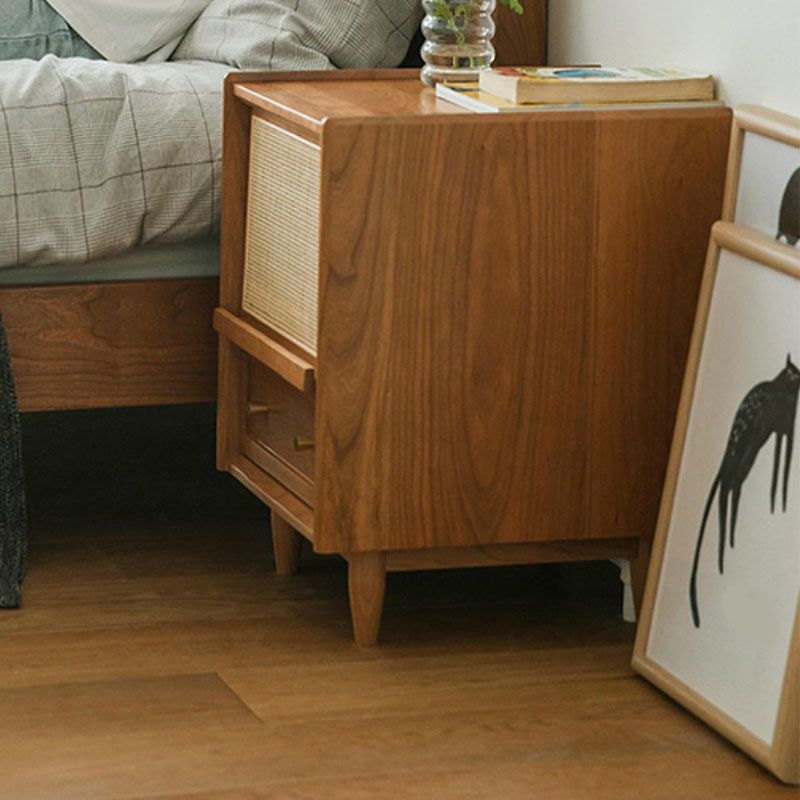 Contemporary Wood Night Table Storage Accent Table Nightstand for Home Clearhalo 'Bedroom Furniture' 'furn' 'furn_night_stand' 'Furniture' 'night_stand' 'Nightstands' 1200x1200_3d6eafd8-8622-49c0-a906-6ef690c2b5fc