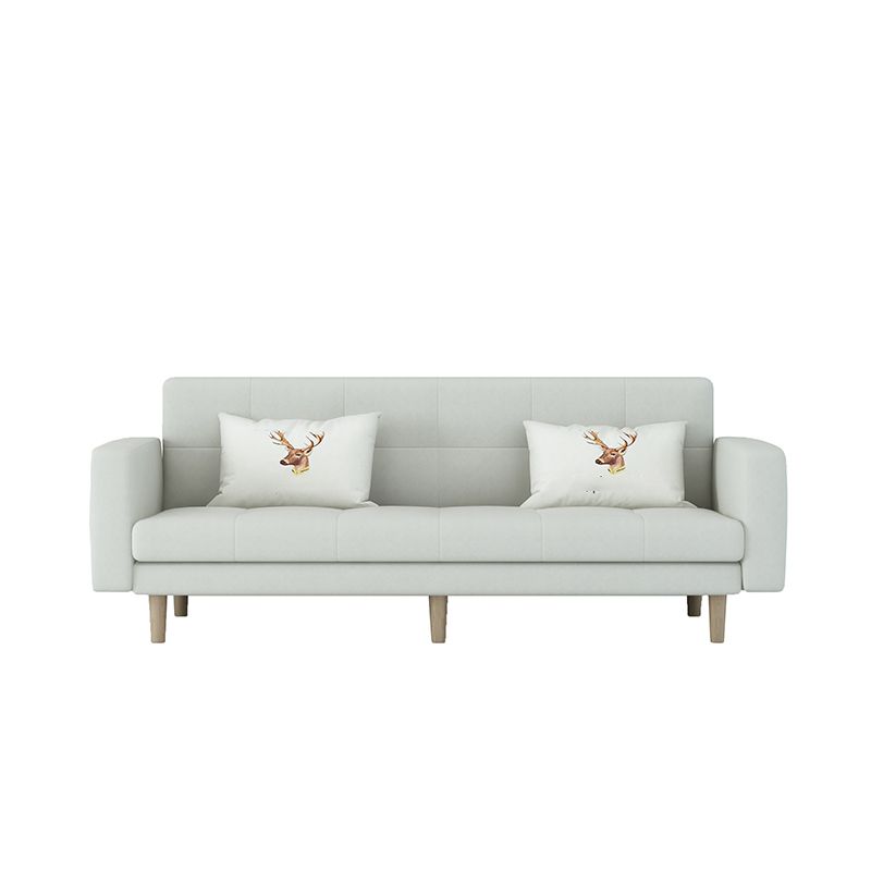 Scandinavian Seating Living Room Square Arm Biscuit Back Standard Settee Clearhalo 'furn' 'furn_sofas' 'Furniture' 'Living Room Furniture' 'Sofa' 'sofas' 1200x1200_3d738d11-57a1-41d2-a946-3f70a2371387
