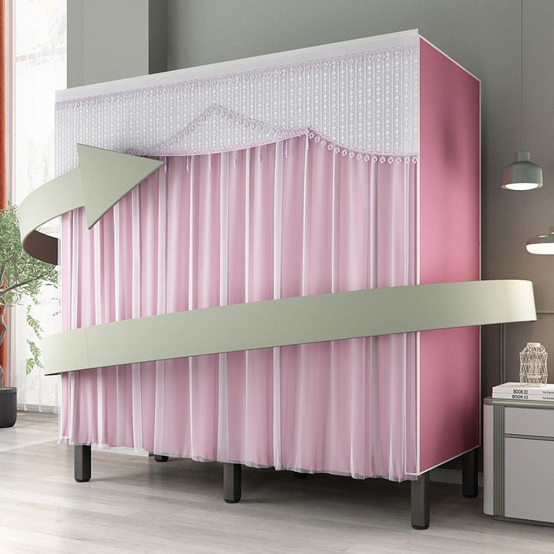 Armoire à ossature en métal pliable armoire