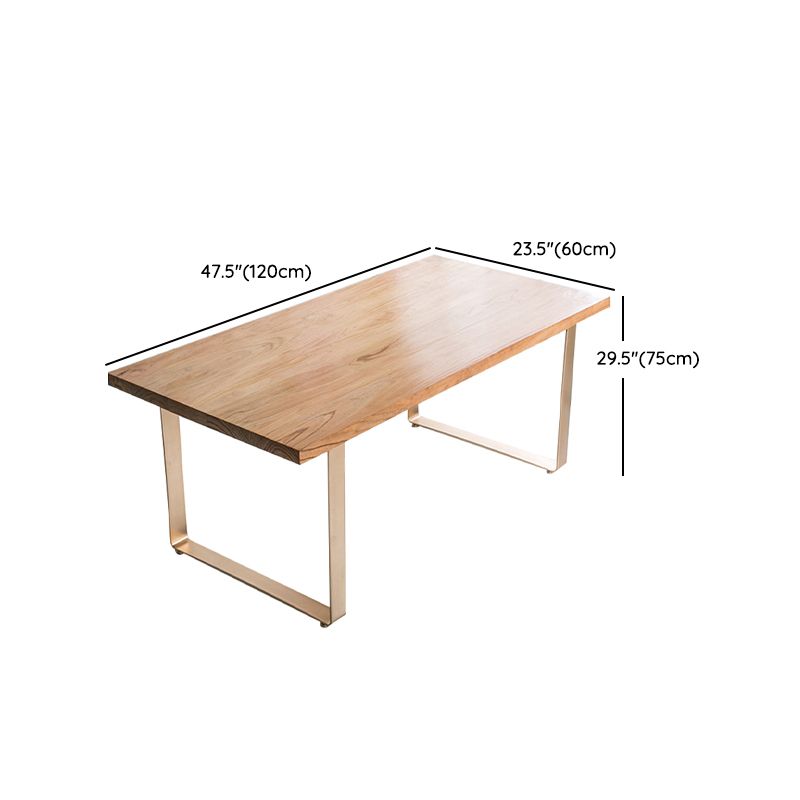 Moderne natuurlijke afwerking Dinerset 1/3/5 stuks houten dinette set voor thuis