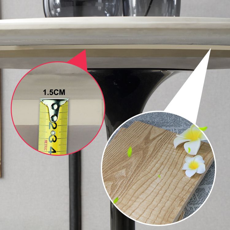 Modern 1/3/4 Pieces Dining Sintered Stone Dining Table Set for Kitchen Clearhalo 'Dining Room Sets' 'Dining Tables & Seating' 'dining_room_set' 'furn' 'furn_dining_room_set' 'Furniture' 'furniture_dining_room_set' 'Kitchen & Dining Furniture' 'kitchen&dining_furn' 'kitchen' 1200x1200_3d7b962c-000c-4092-a013-d8b5d5987f45