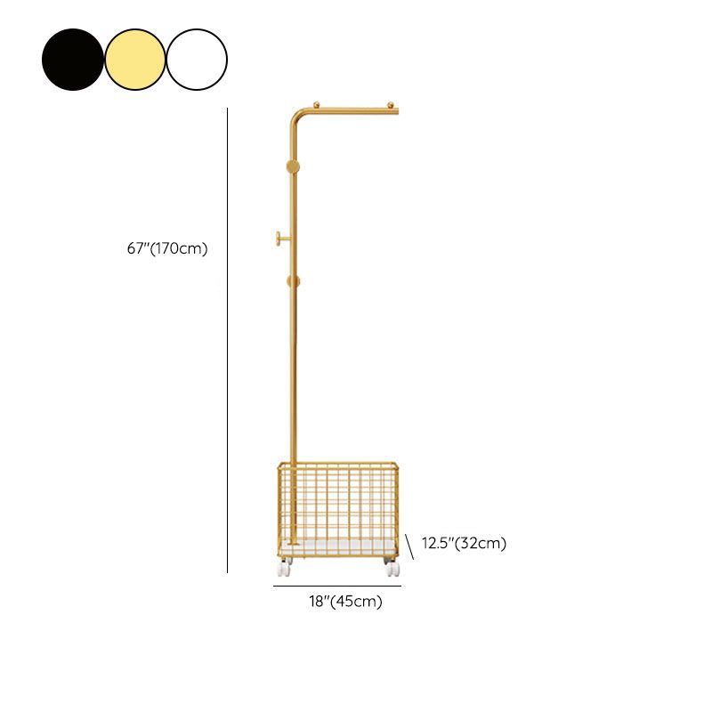 Metal and Slate Entrance Coat Rack Modern Minimalist Home Floor Coat Rack Clearhalo 'Entry & Mudroom Furniture' 'furn' 'furn_hall_tree_coat_racks' 'Furniture' 'Hall Trees & Coat Racks' 'hall_tree_coat_racks' 1200x1200_3d7d94d4-97a6-4301-8113-b1f48f15c1a3